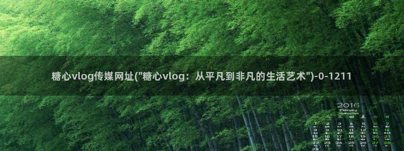 糖心vlog网：糖心vlog传媒网址(\